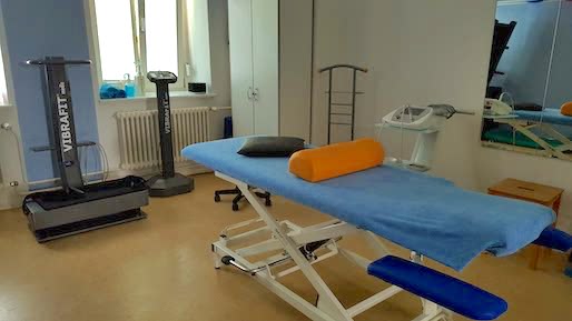 Ein Behandlungsraum für unsere klassischen und alternativen Physiotherapie-Leistungen